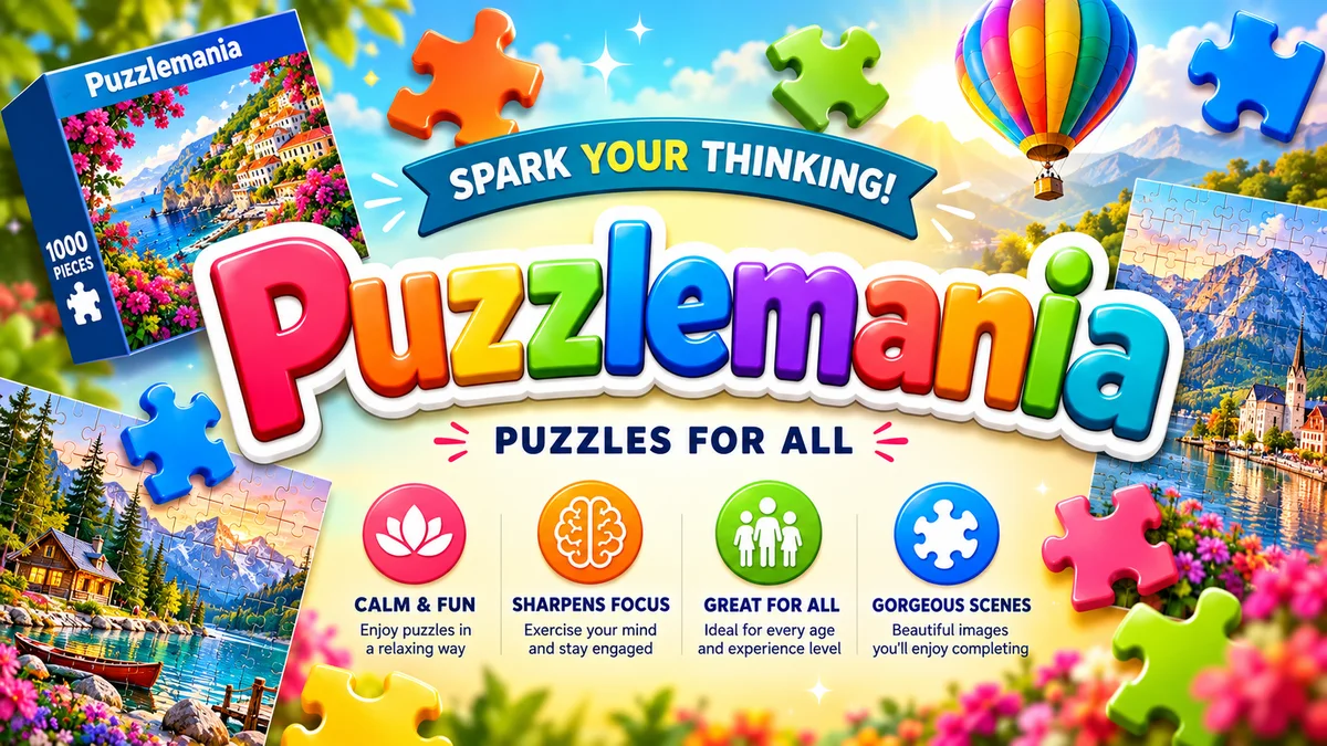 PuzzleMania Banner